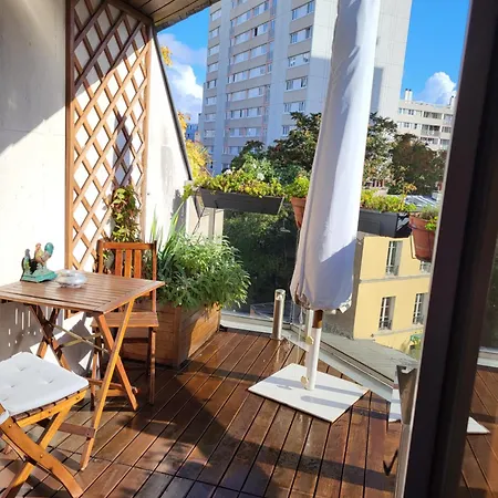 Apartment De Charme Avec Terrasse Proche 5eme Arrdt *